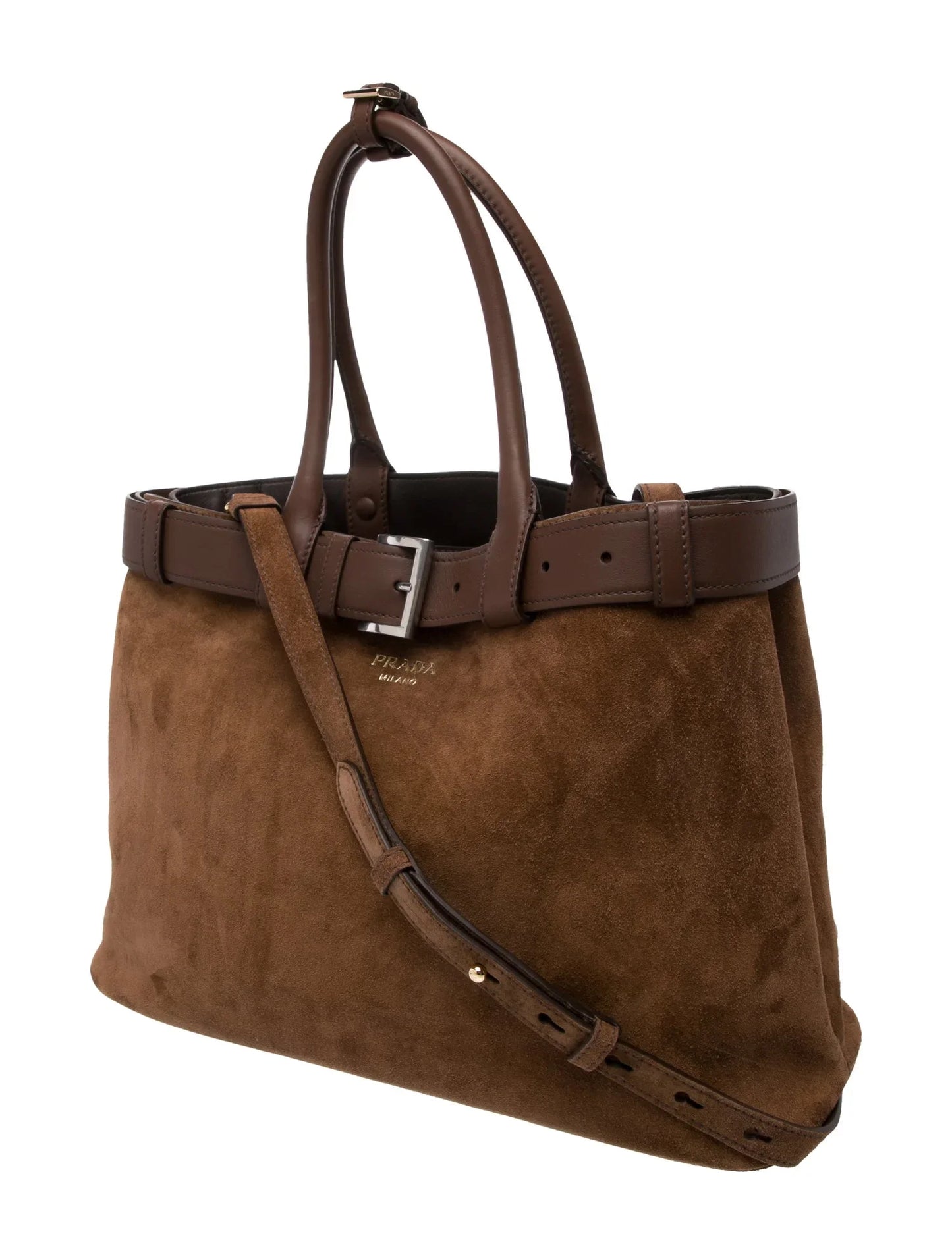 Scamosciato Suede Buckle Large