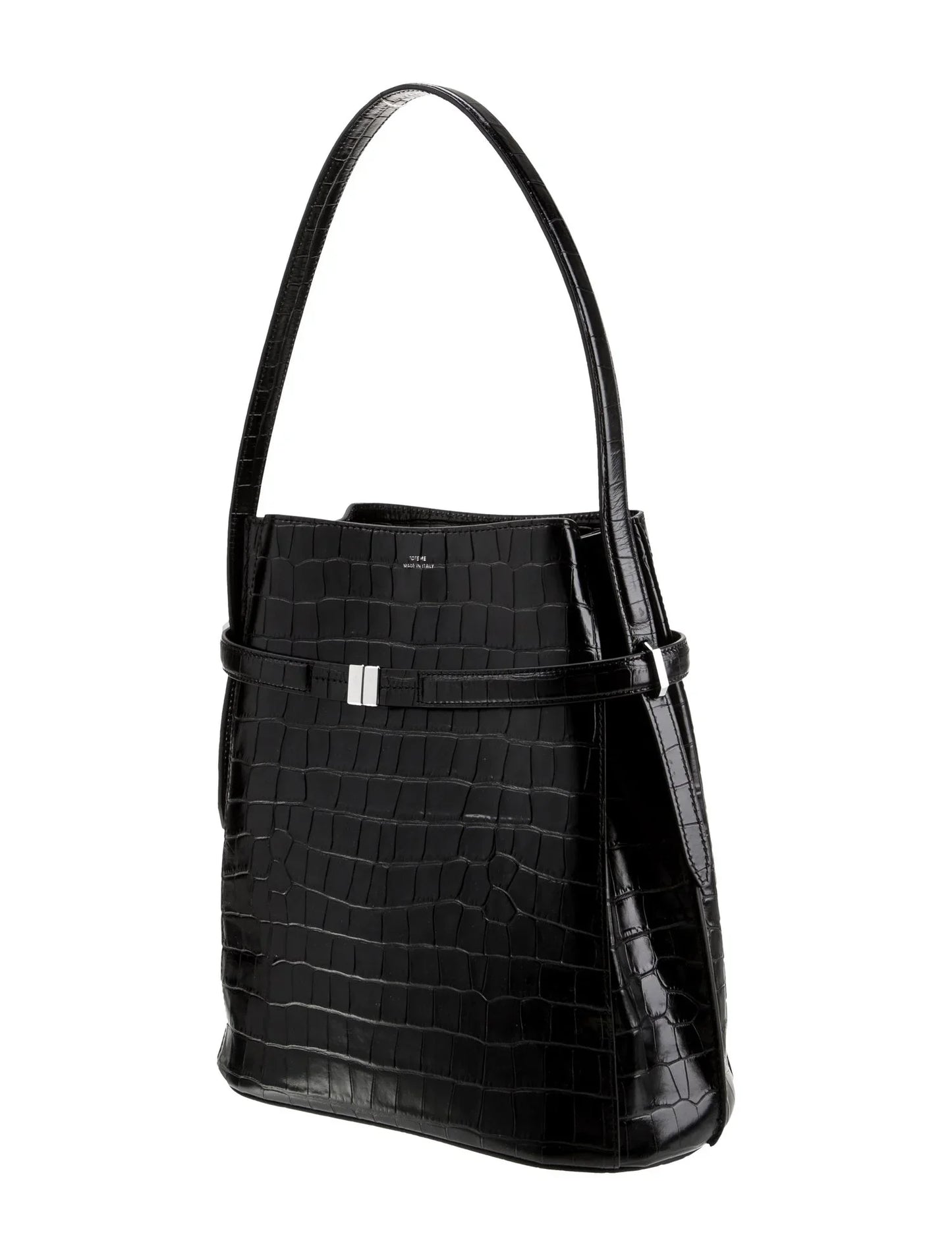 Embossed Leather Tote