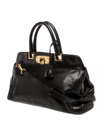 Saffiano Lux Leather Bauletto