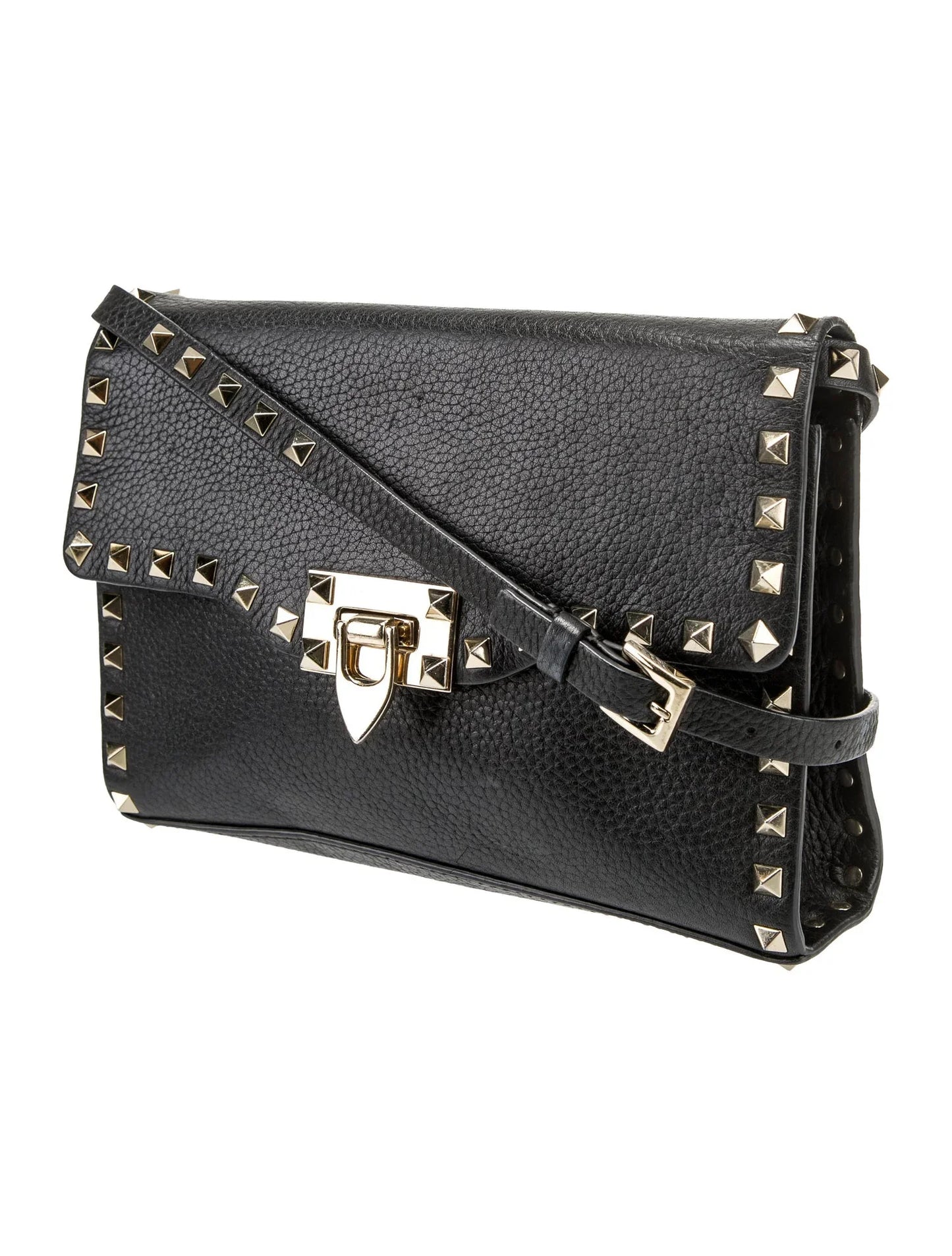 Rockstud Leather Crossbody Bag