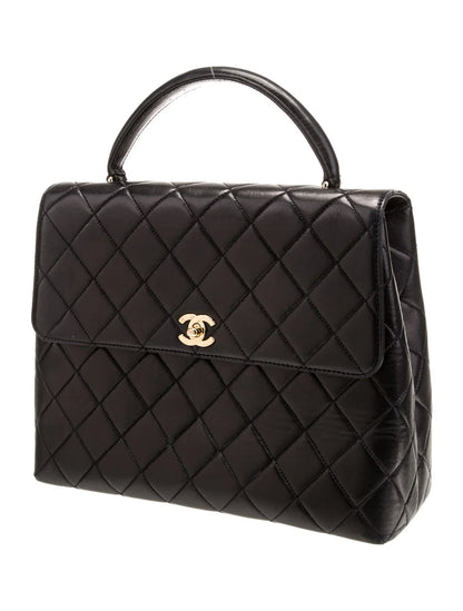 Bolso Kelly con asa superior acolchado