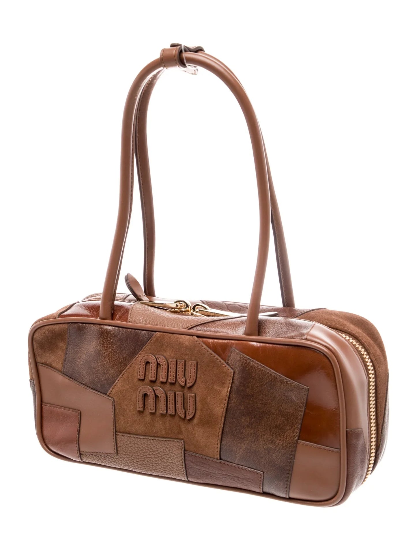 Leather Patchwork Beau