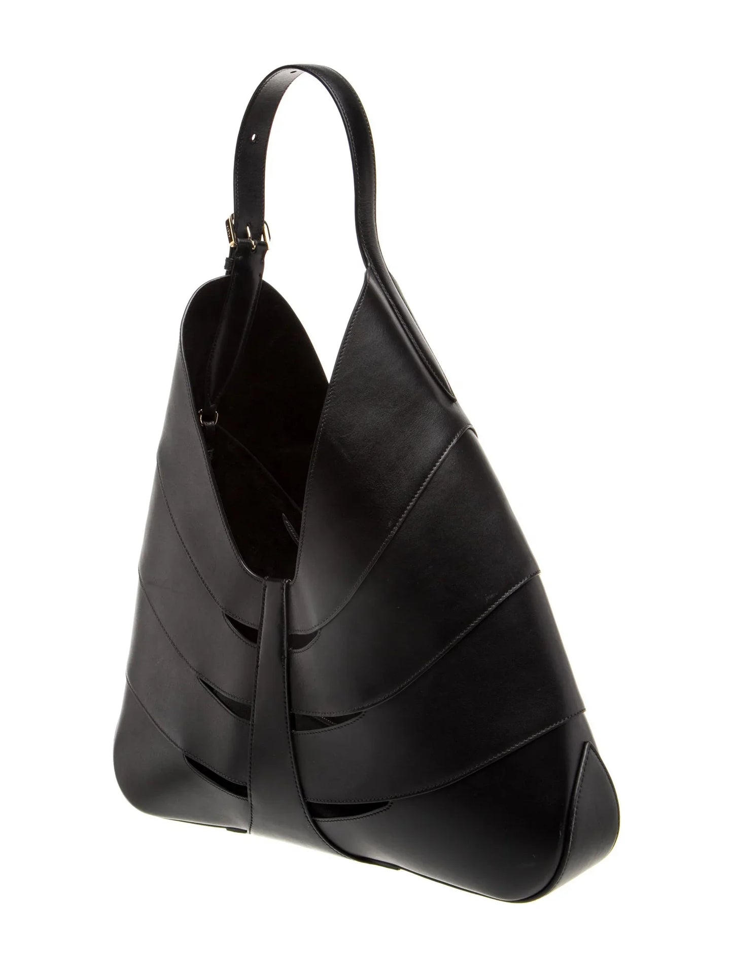 Delta de cuero con estuche