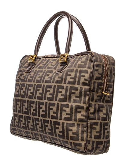 Zucca FF Top Handle Bag