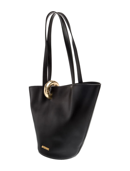 Leather Bucket Bag