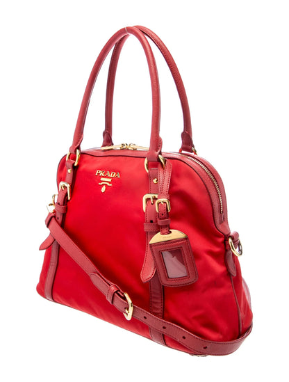 Saffiano Leather Shoulder Bag