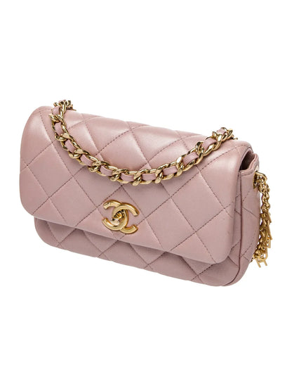 Pearly Charm Single Flap Bag