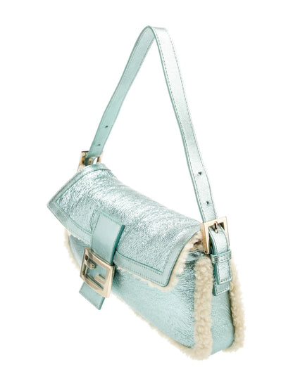 Sac baguette en cuir