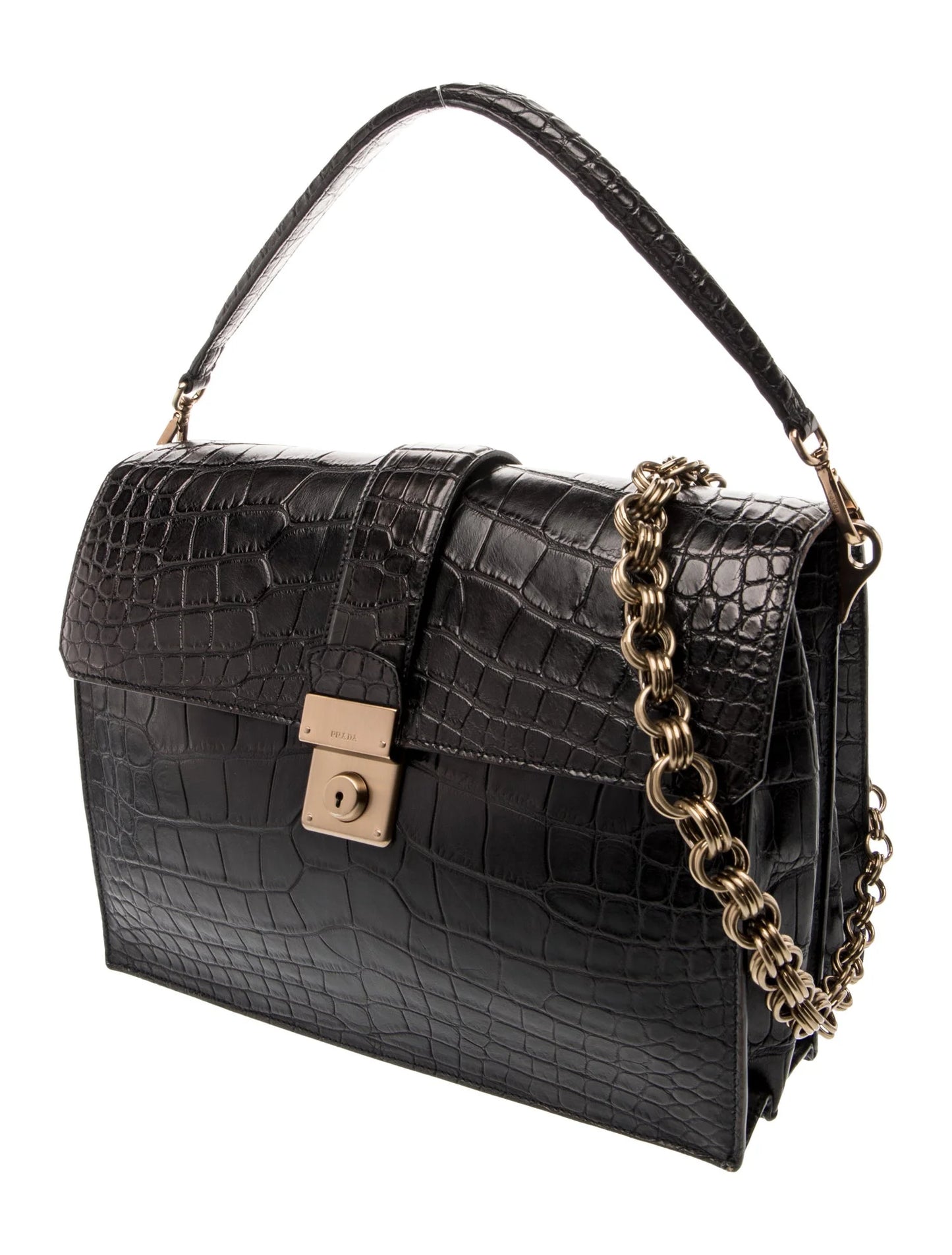 Alligator Shoulder Bag