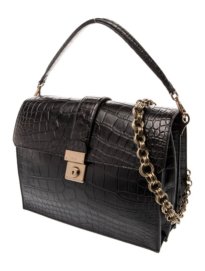 Alligator Shoulder Bag
