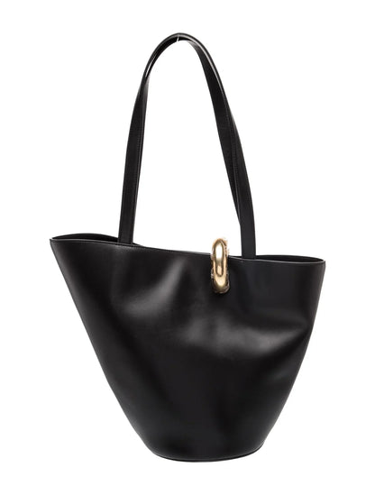 Leather Bucket Bag