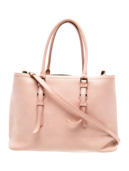 Saffiano Leather Saffiano Cuir Medium Double Handle Tote Pesco Medium