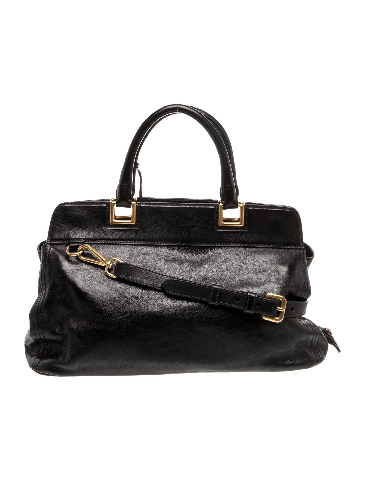 Saffiano Lux Leather Bauletto