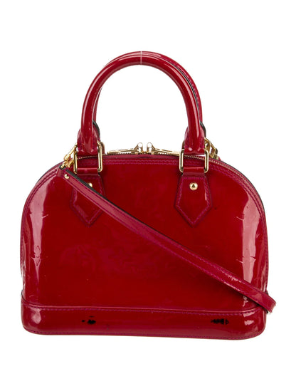 Neo Alma BB en cuir Monogram Vernis