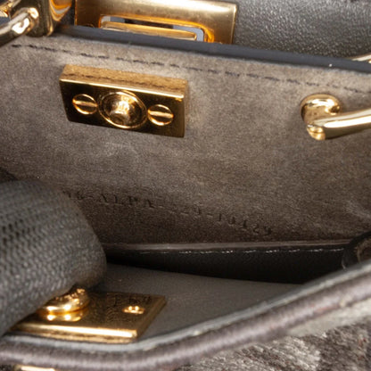 Nano Zucca Cashmere Peekaboo ISeeU Maxi Handle Bag