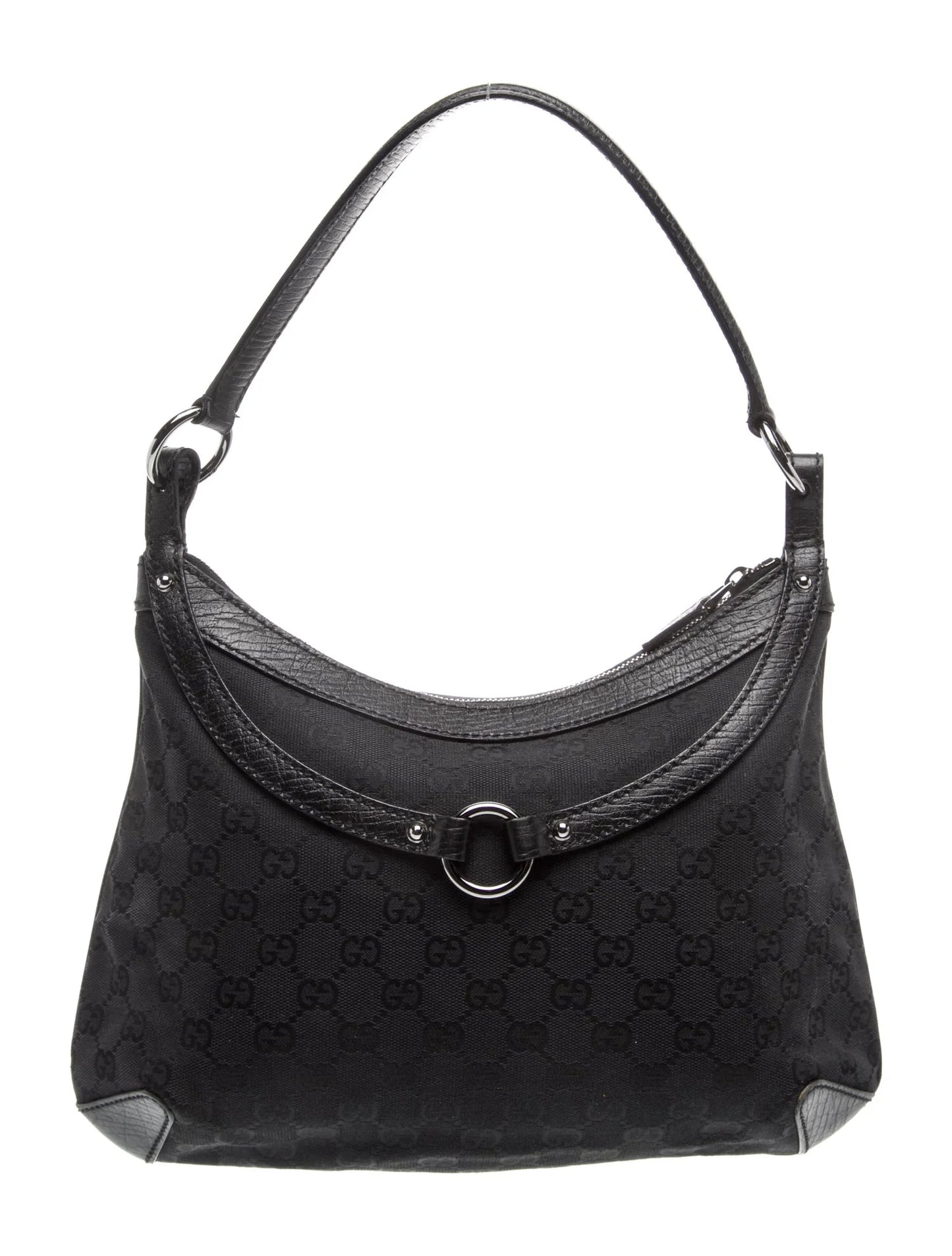 GG Canvas Horsebit Chain