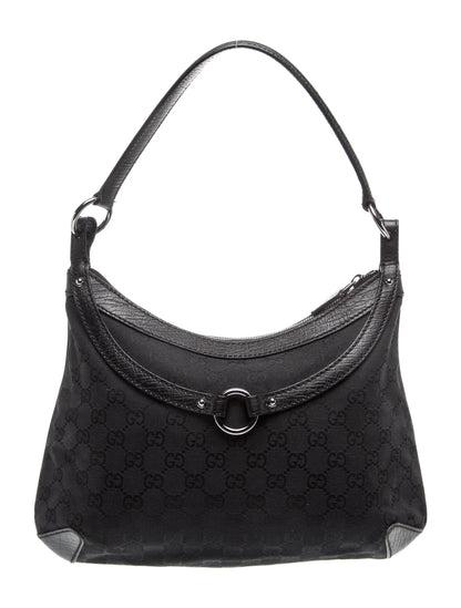 GG Canvas Horsebit Chain
