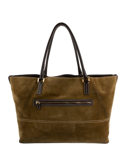 Suede Tote