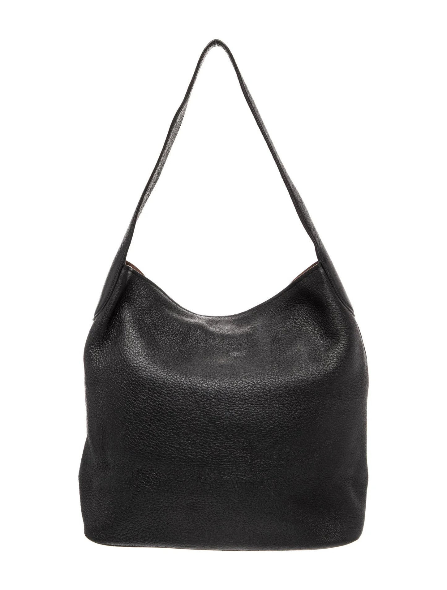 Vitello Daino Leather Shoulder Bag
