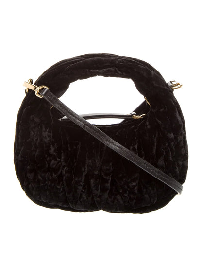Velvet Matelassé Wander w/ Strap Mini