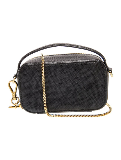 Enameled Metal Triangle Enameled Metal Triangle Crossbody Bag