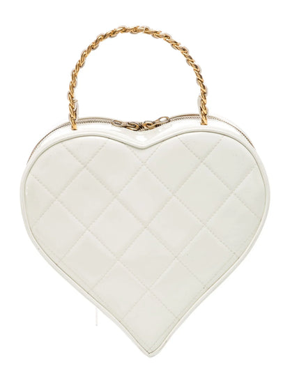 Bolso CC Heart de charol
