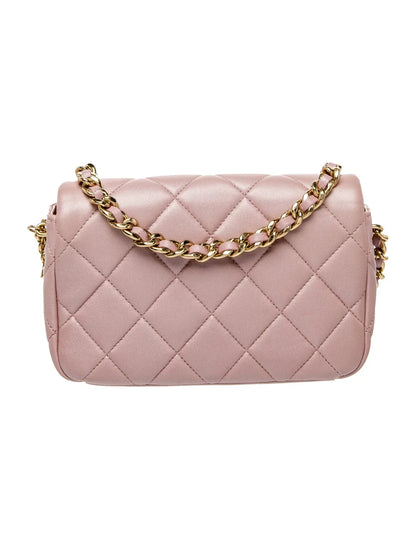 Pearly Charm Single Flap Bag