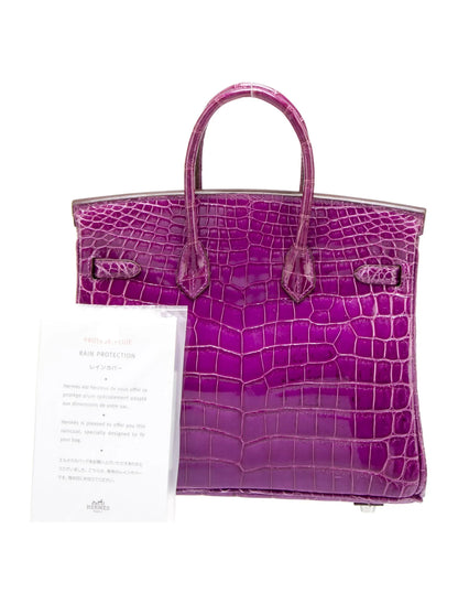 Birkin 25 de cocodrilo del Nilo