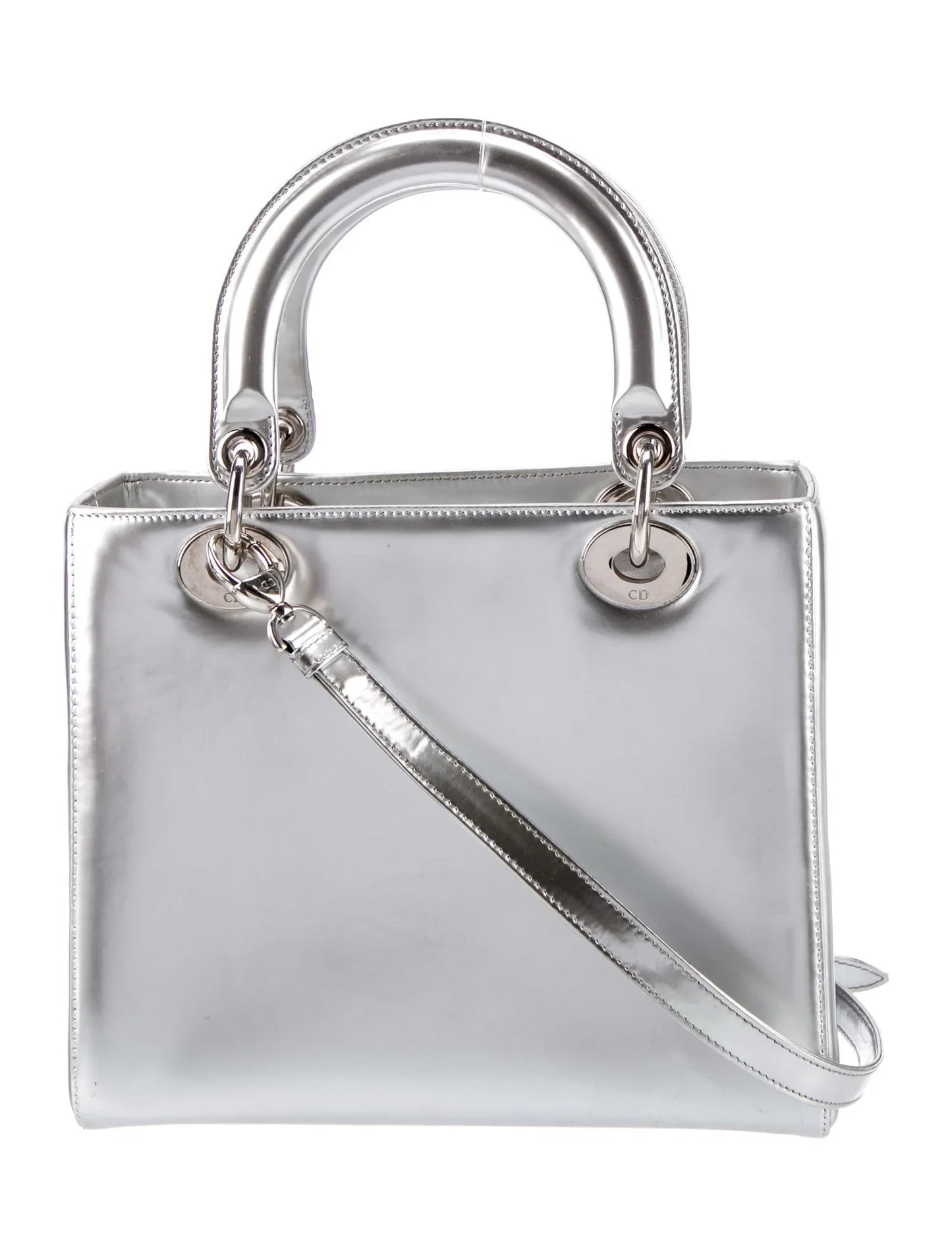 Lady Dior moyen en cuir