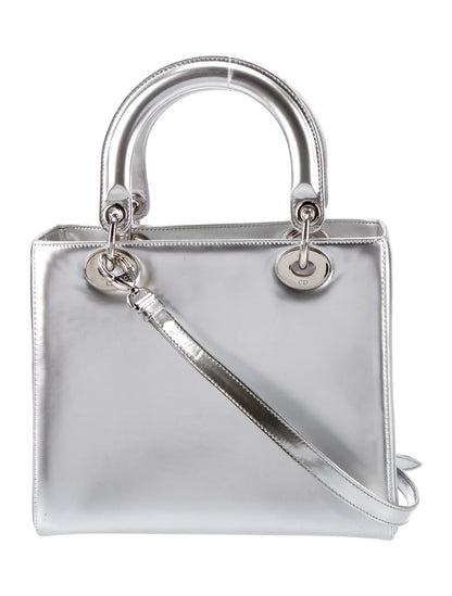 Lady Dior moyen en cuir