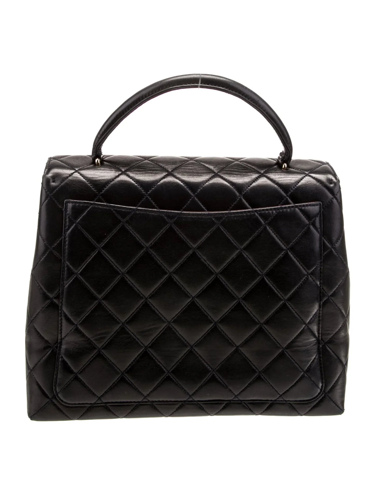 Bolso Kelly con asa superior acolchado
