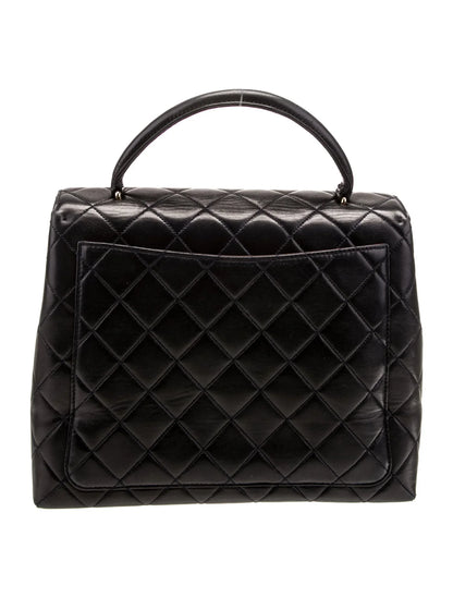 Bolso Kelly con asa superior acolchado