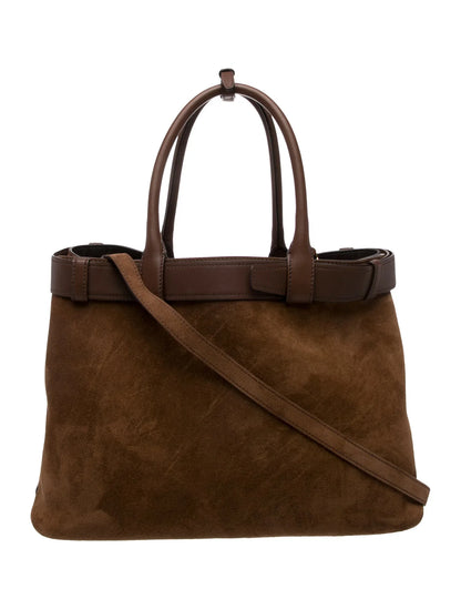 Scamosciato Suede Buckle Large