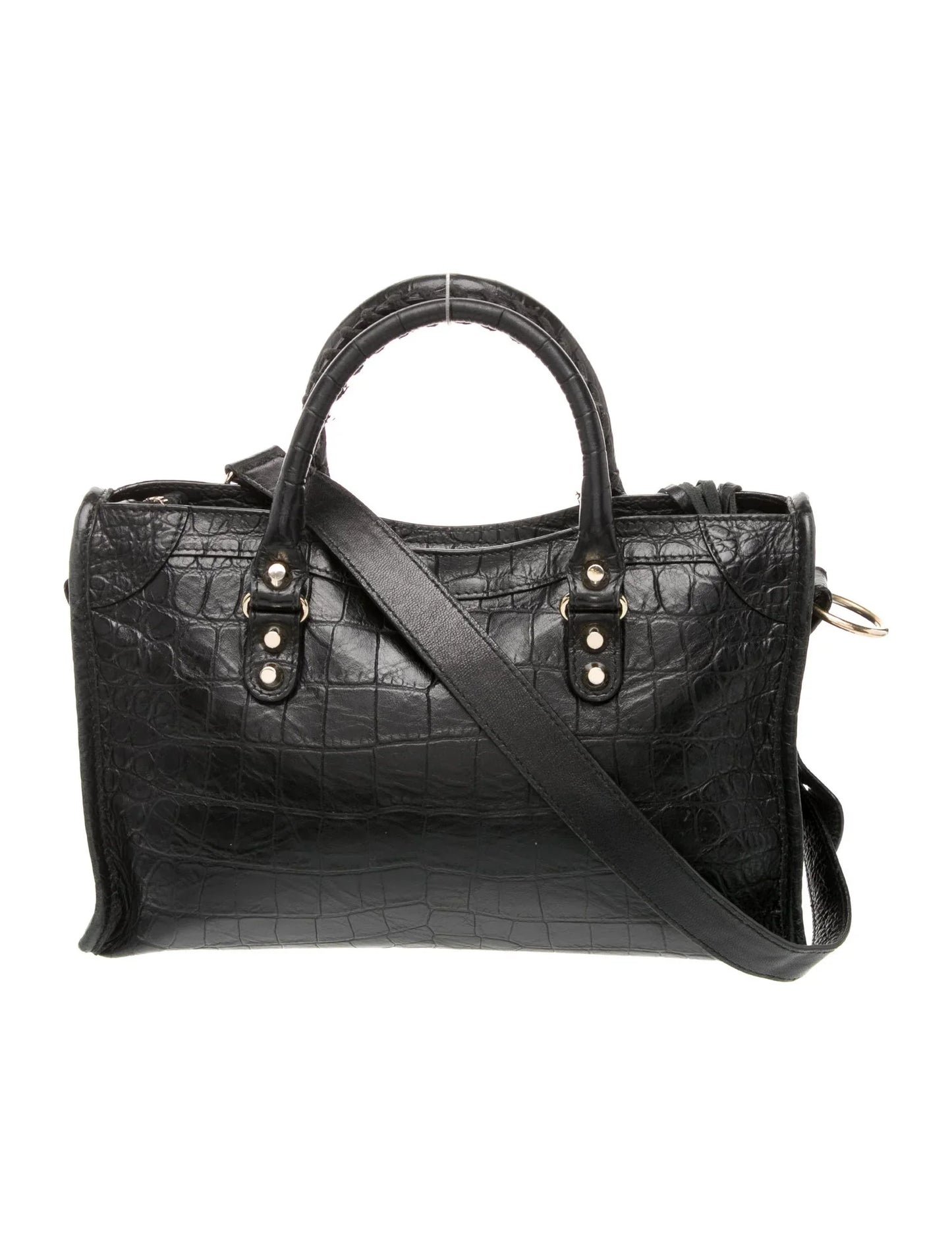 Sac City en cuir gaufré style motocross