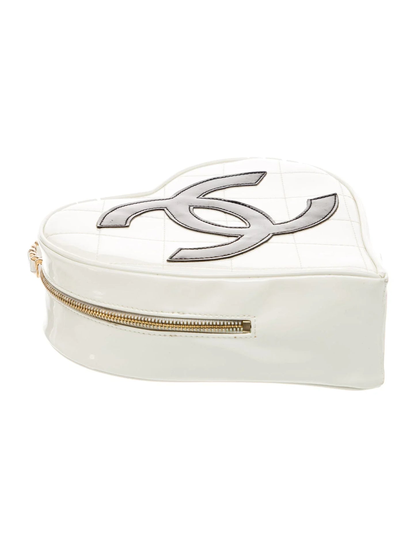 Bolso CC Heart de charol