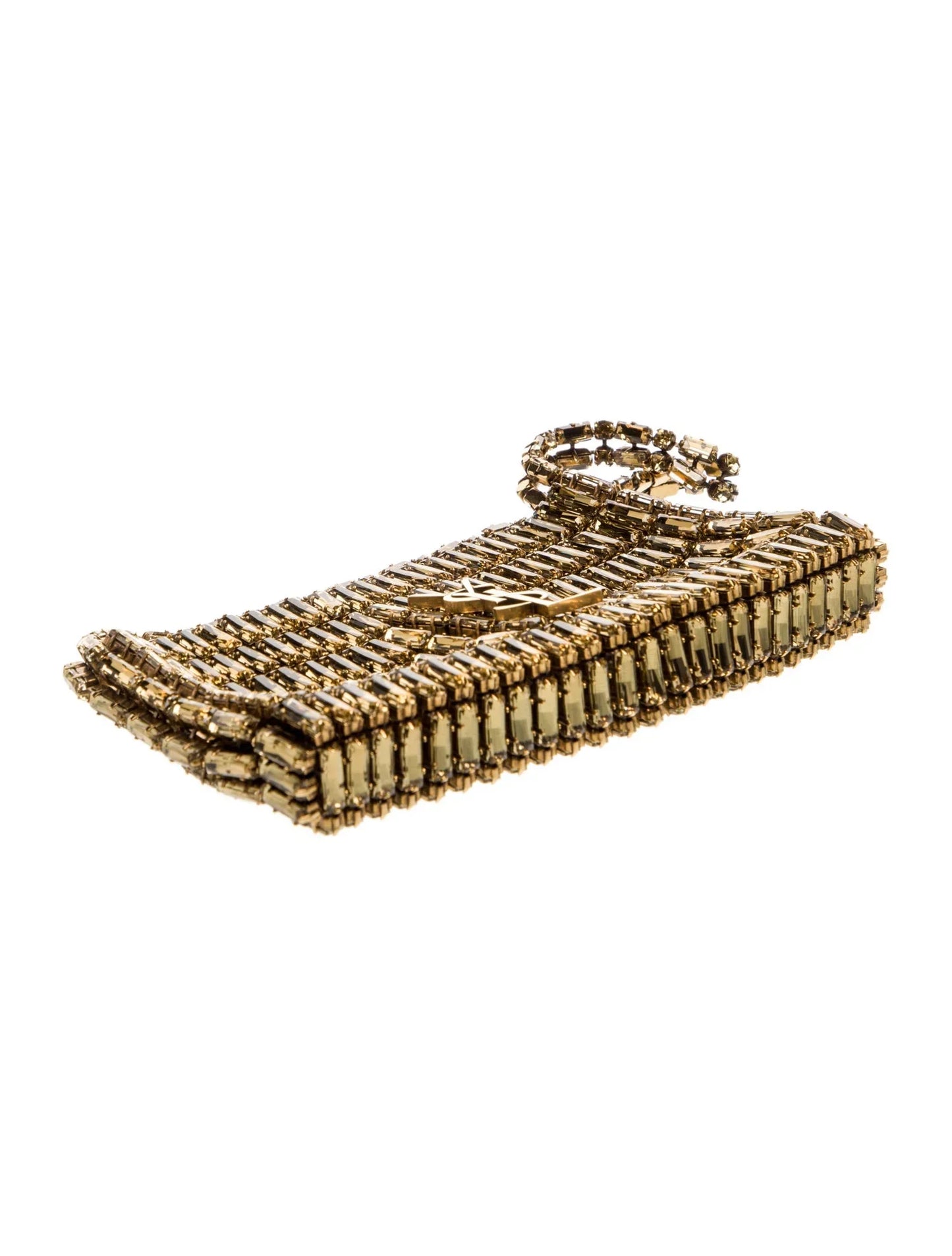 Crystal Top Handle Bag