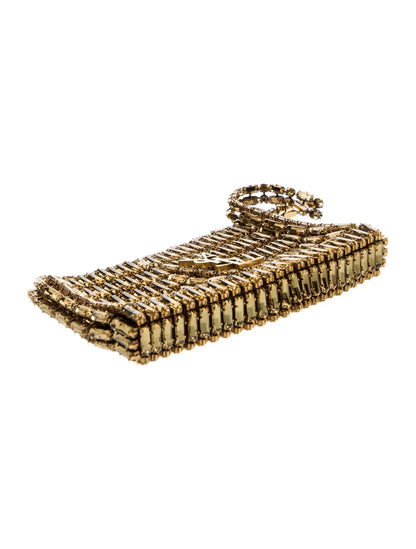 Crystal Top Handle Bag