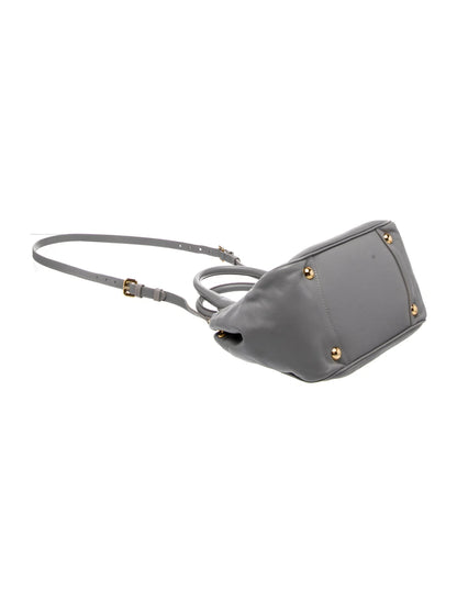 Soft Calf Leather Top Handle Bag
