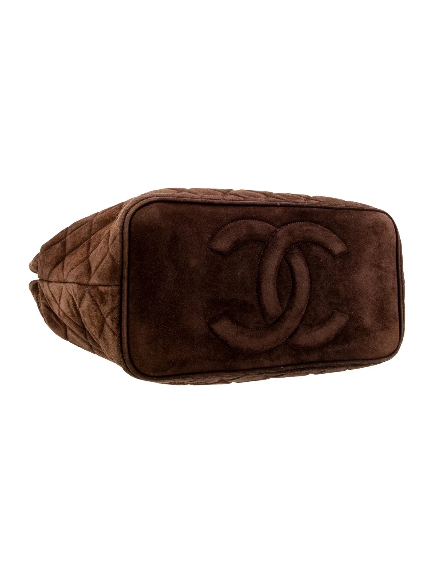 Suede CC Quilted Tote