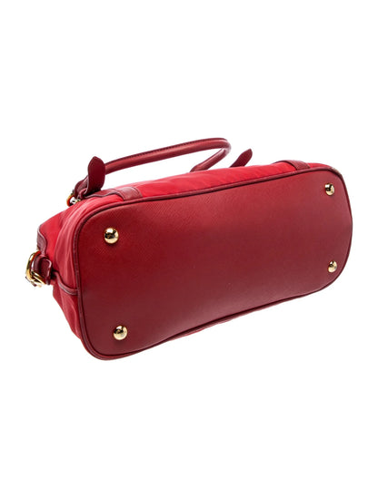 Saffiano Leather Shoulder Bag