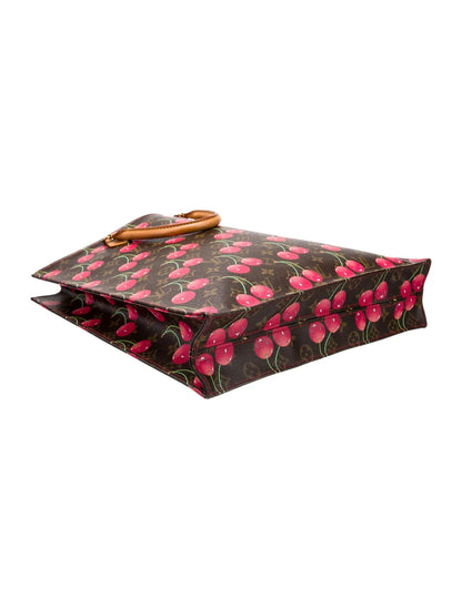 Sac Plat vintage Monogram Cerises