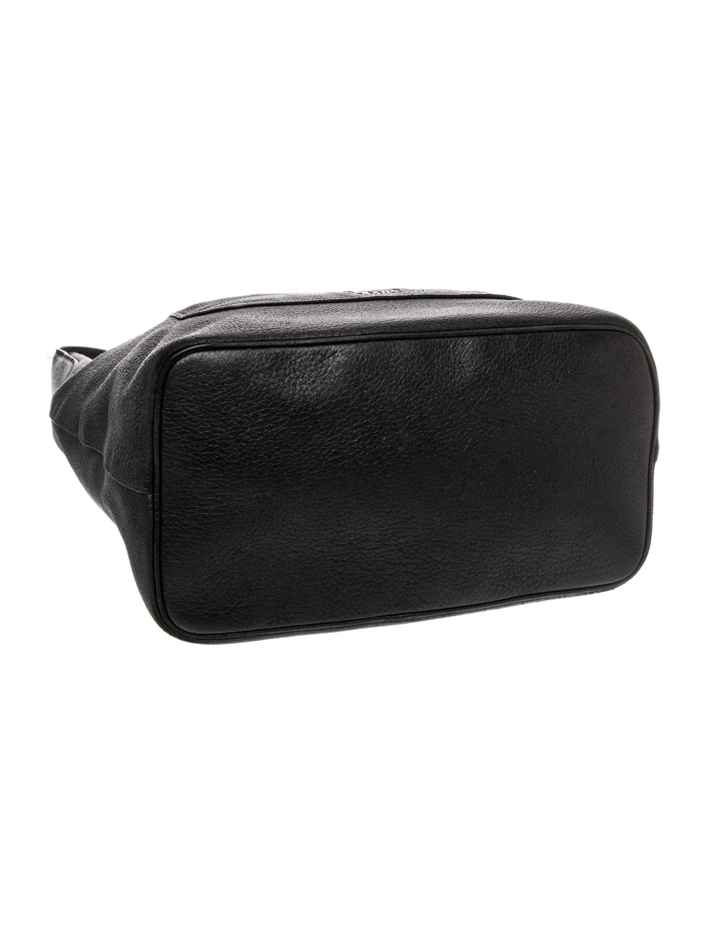 Vitello Daino Leather Shoulder Bag