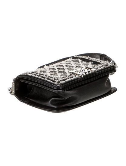 Small Sequin Stitch Boy Bag