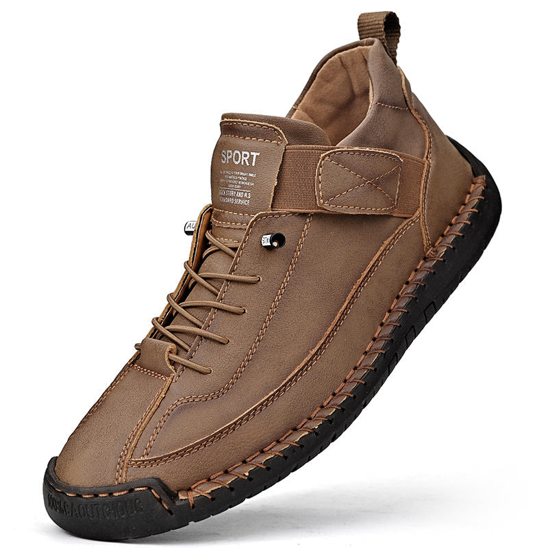 Men's Handmade Leather Orthopedic Comfy Shoes