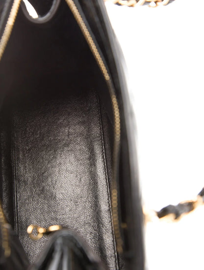 Petit fourre-tout matelassé verni