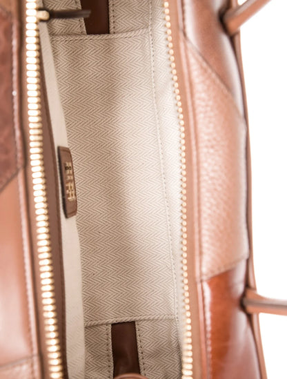 Leather Patchwork Beau