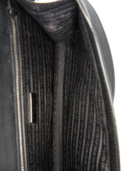 Saffiano Leather Crossbody Bag Small