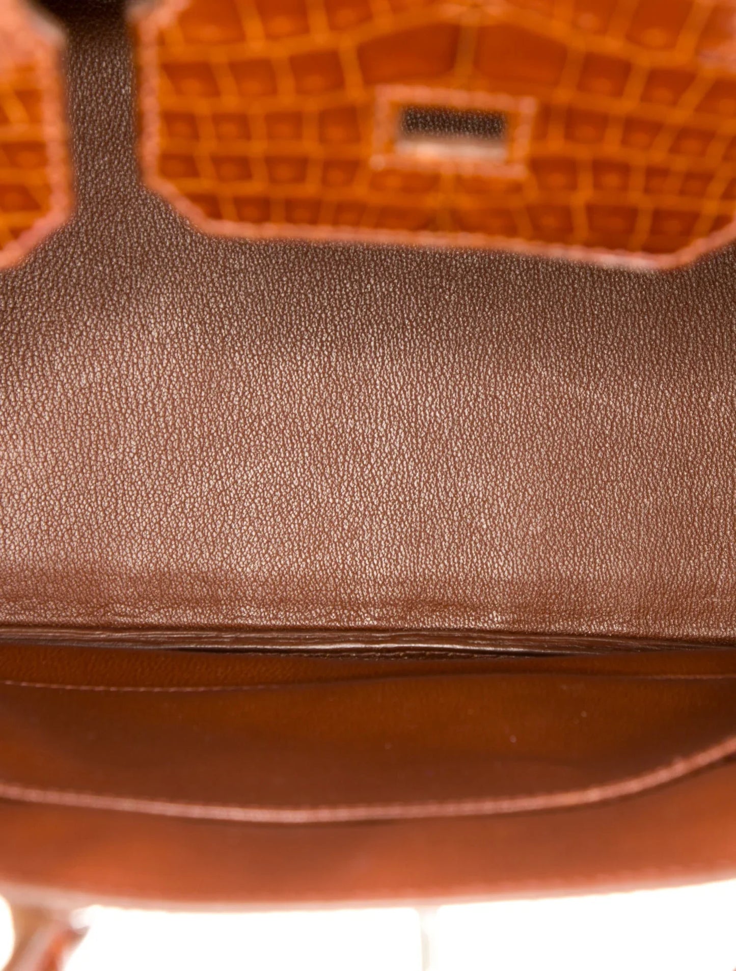 Birkin 30 de cocodrilo del Nilo brillante