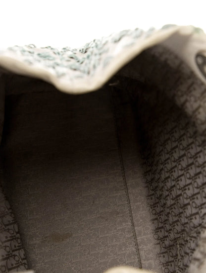 Sac à poignée supérieure Cannage avec dentelle cousue