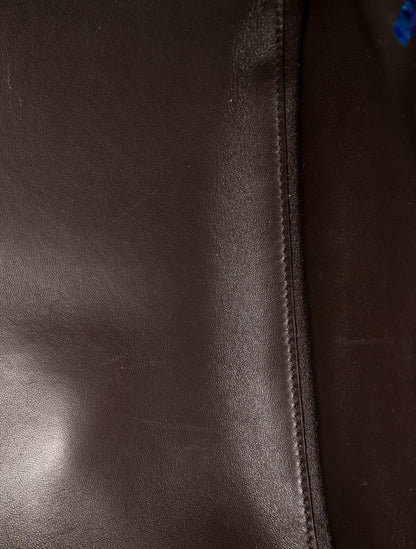 Suede Top Handle Bag Medium